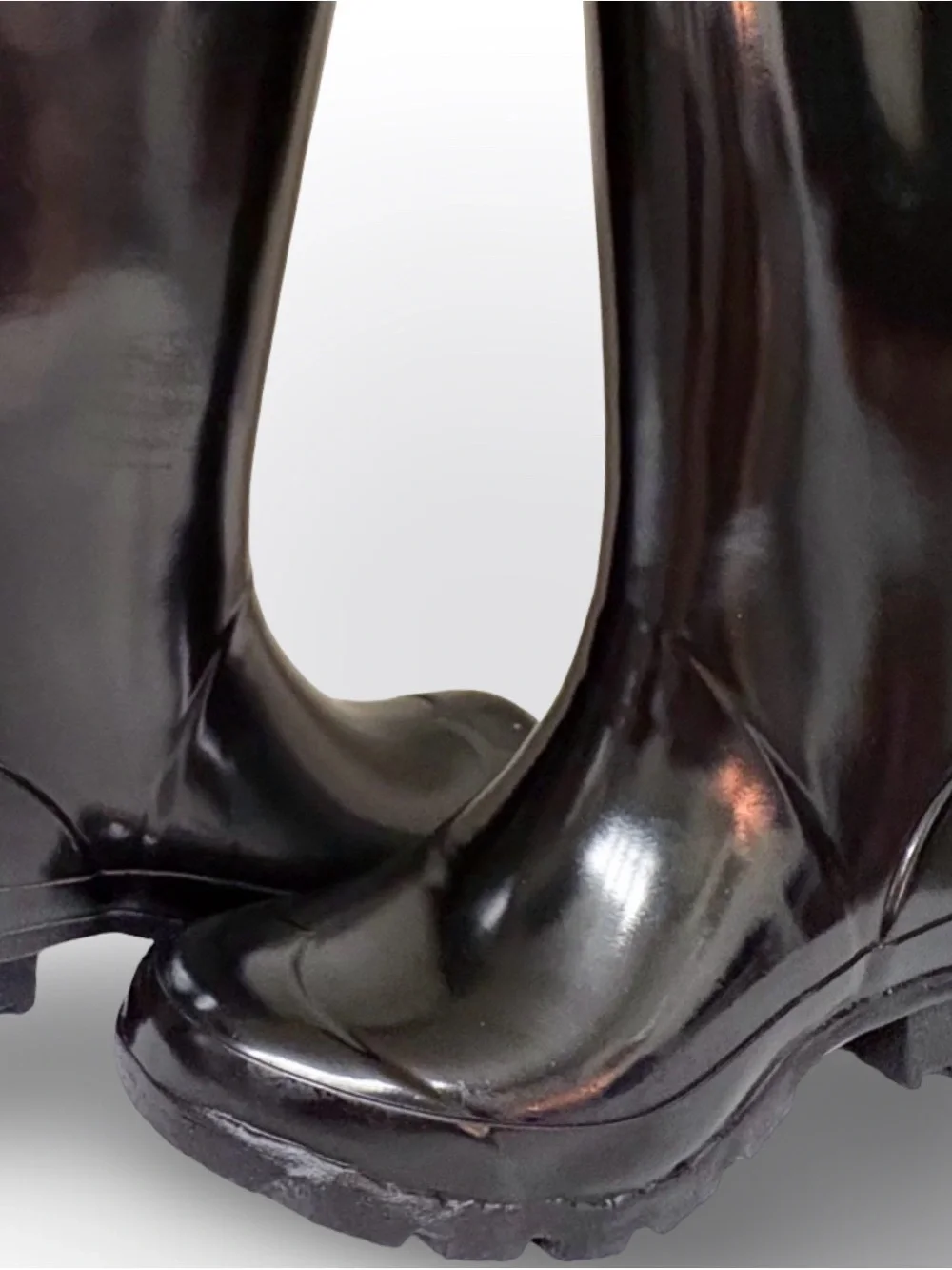 Hunter Original Tall Gloss Rain Boots Black Women’s 5/US 5F Waterproof Knee High